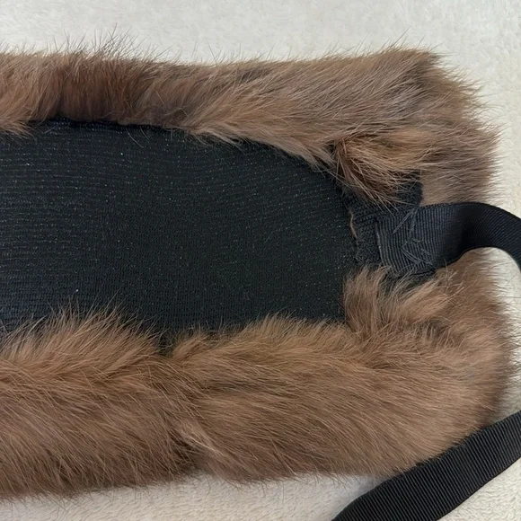 Real Rabbit Fur Collar - Picture 5 of 6